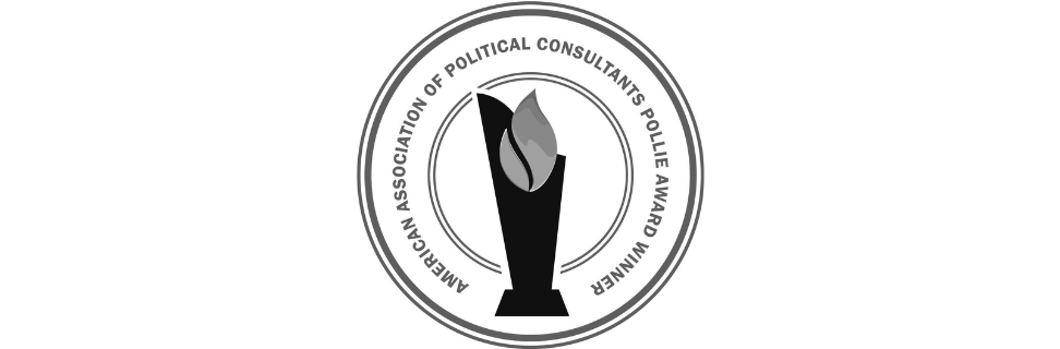Logo for the American Association of Political Consultants Pollie Awards
